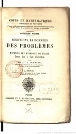 Série-A- Dumouchel, Jean-François - Cours de mathématiques théorique