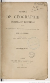 Serie-H- Sardou, Antoine - Abrégé de géographie commerciale