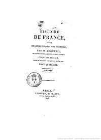 Serie-G- Anquetil, Louis Pierre - Histoire de France