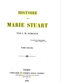 Serie-G- Dargaud, J.M. Histoire de Marie Stuart 2