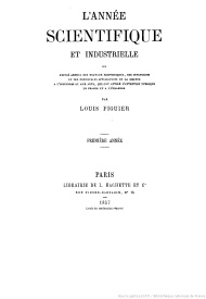 Serie-E- Figuier, Louis - L'Année scientifique 1857