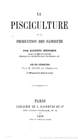 Serie-C- Jourdier, A. - La Pisciculture