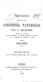 Serie-C- Delafosse, G. - Eléments de zoologie