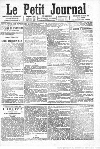 Le Petit Journal : Années disponibles