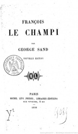 Série-I- Sand, George - François le Champi