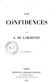 Série-I- Lamartine - Les Confidences
