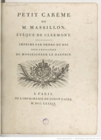 Série-I- Massillon - Petit Carême