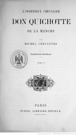 Série-I- Cervantes - Don Quichotte de la Manche (tome 2)