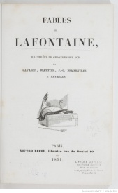 Série-I- La Fontaine - Fables