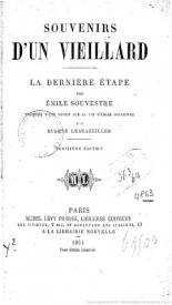 Serie-I- Souvestre, Émile - La dernière étape