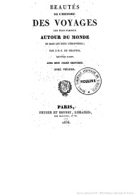 Série-H- Chantal, Jean-Baptiste de - Beautés de l'histoire des voyages