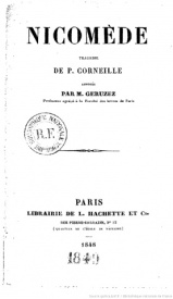 Serie-I- Corneille - Nicomède