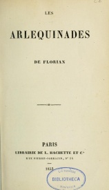 Serie-I- Florian, Les Arlequinades