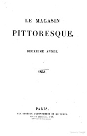 Serie-I- Le magasin Pittoresque - 1833-1861