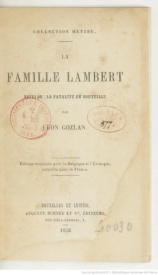 Serie-I- Gozlan, Léon - La famille Lambert