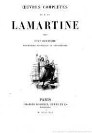 Serie-I- Lamartine - Premières Harmonies