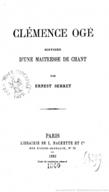 Serie-I- Serret, Ernest - Clémence Ogé