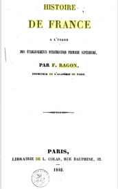 Serie-G- Ragon, F - Histoire de France