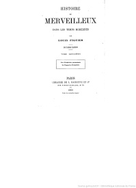 Serie-E- Figuier, Louis - Histoire du merveilleux, tome 2