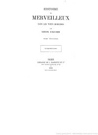 Serie-E- Figuier, Louis - Histoire du merveilleux, tome 3