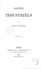 Serie-E- Jourdan, Louis - Contes industriels