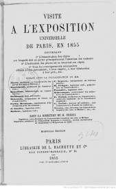Serie-E- Tresca, Henri - Visite à l'exposition universelle de 1855
