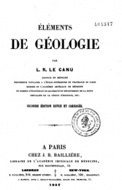 Serie-C- Le Canu - Eléments de géologie