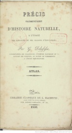 Serie-C- Delafosse, G. - Atlas d'histoire naturelle