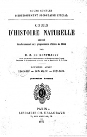 Serie-C- De Montmahou,Camille - Zoologie, Botanique, Géologie