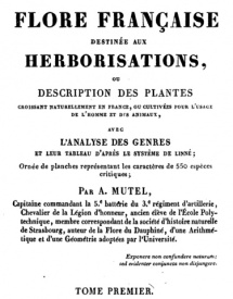 Serie-C- Mutel - Flore française pour l'herborisation